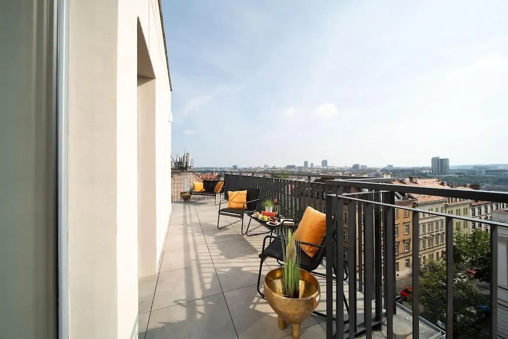 Cavallo Penthouse Xl Suite Terrace City Center Prague 0*,  Czech Republic